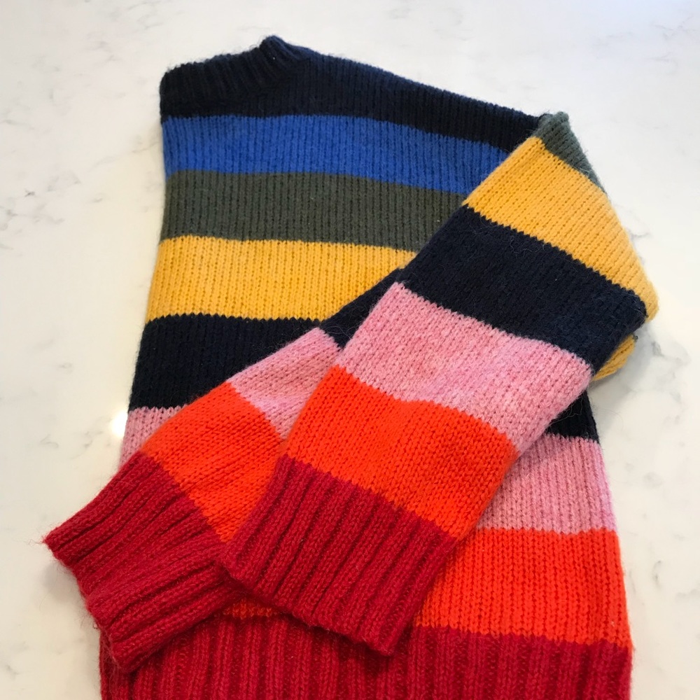 UO Kari Rainbow Oversized Sweater